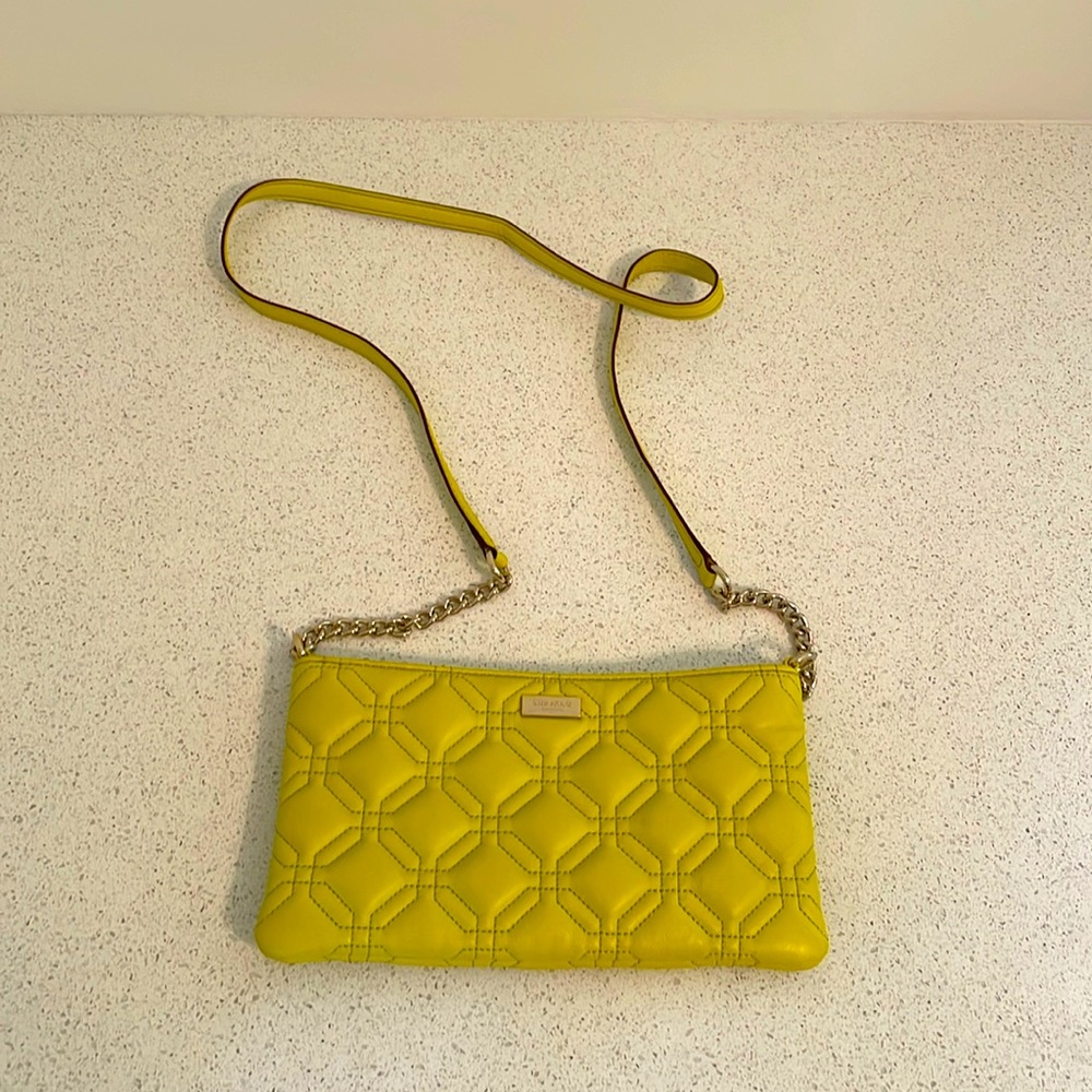 Quilted Kate Spade mini crossbody